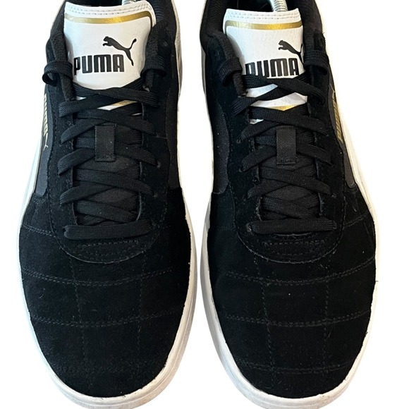Puma Astro Kick Suede Sneakers Mens 11 Black‎ White 369115-01 main image 8
